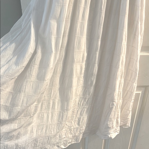 Madewell White V-Neck Sleeveless Dress - Picture 5 of 9